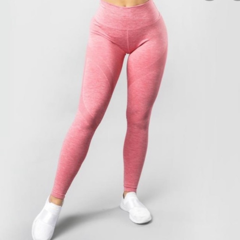 Alphalete Aero rose pink seamless leggings small